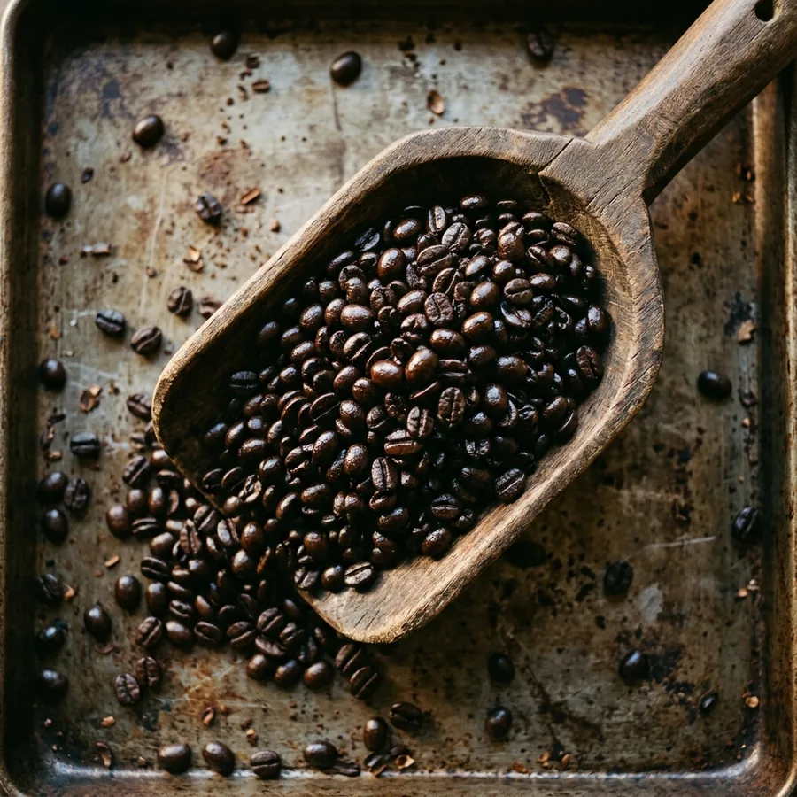 Cà phê rang xay mộc Hẻm Cũ 500g — Robusta Đắk Lắk rang đậm