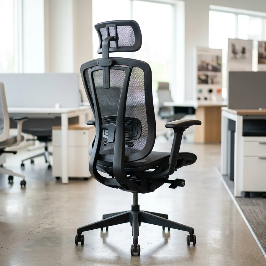 Ghế công thái học Lumbar S2 — Lumbar S2 đủ 5 điểm chỉnh