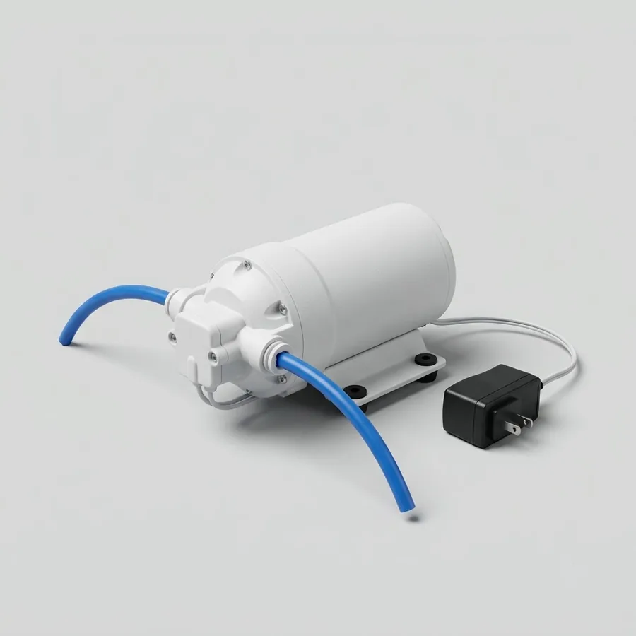 Máy lọc nước RO 9 lõi — Máy + bơm tăng áp