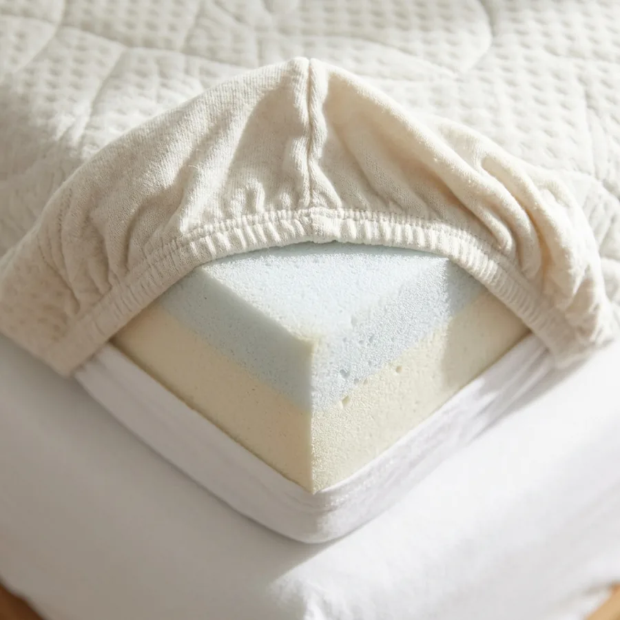 Nệm cuộn foam 10cm + gối cao su non — Nệm 1m8 x 2m x 10cm