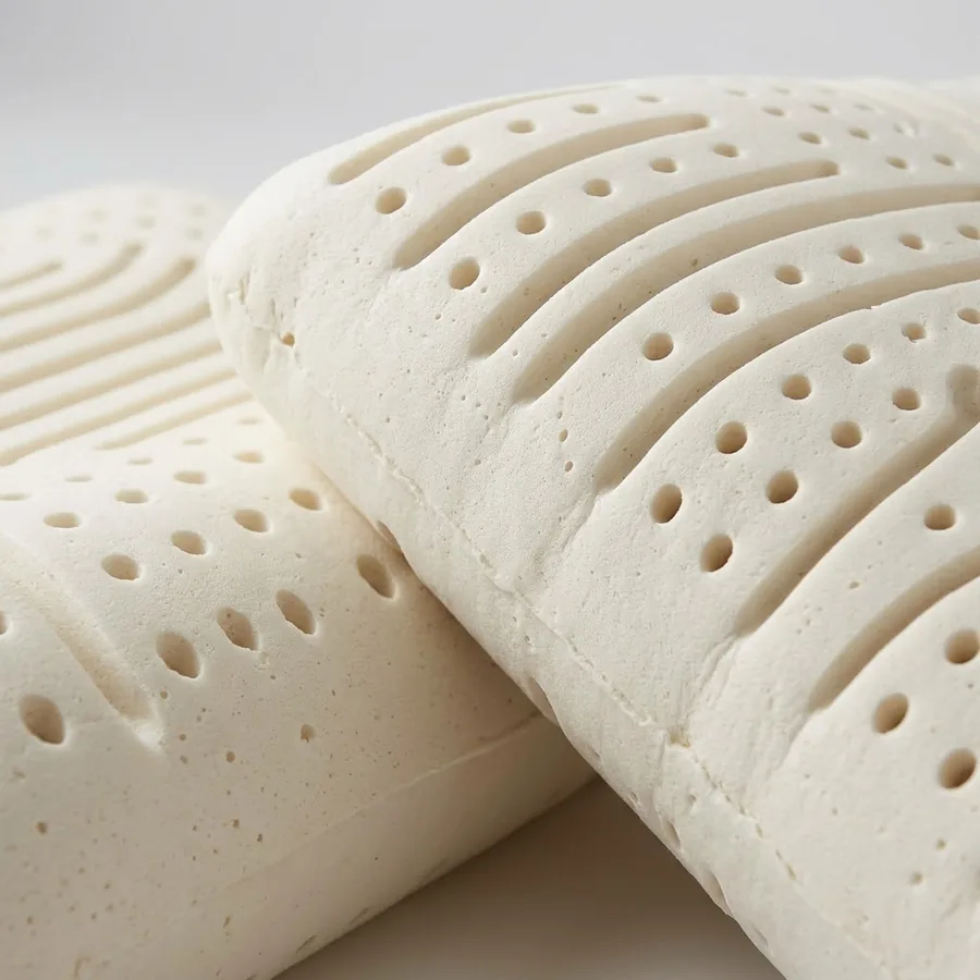 Nệm cuộn foam 10cm + gối cao su non — Nệm 1m8 + 2 gối