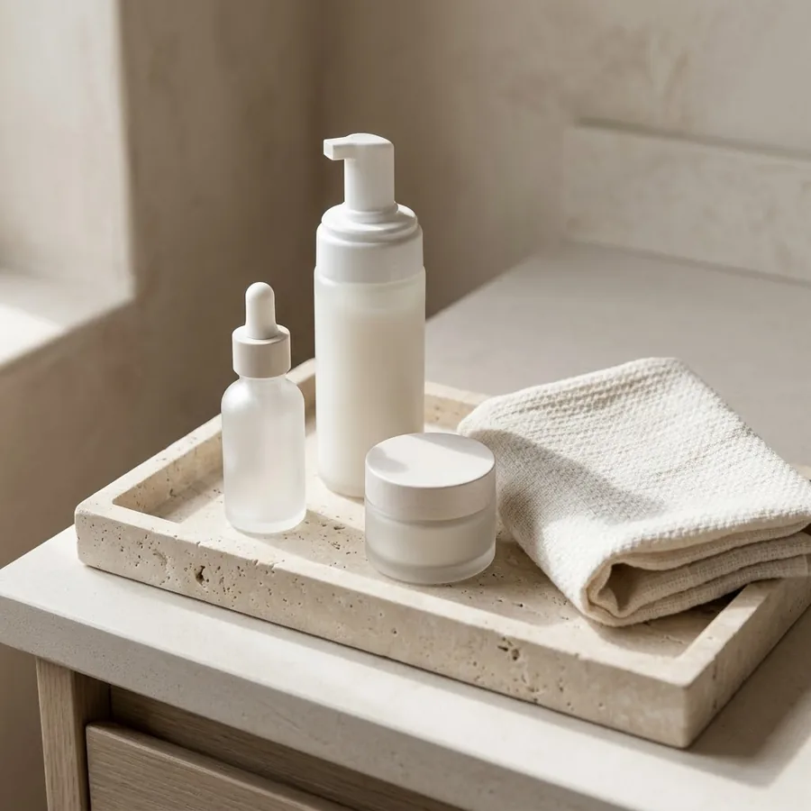 Serum B5 làm dịu da — Khăn lau mặt cotton