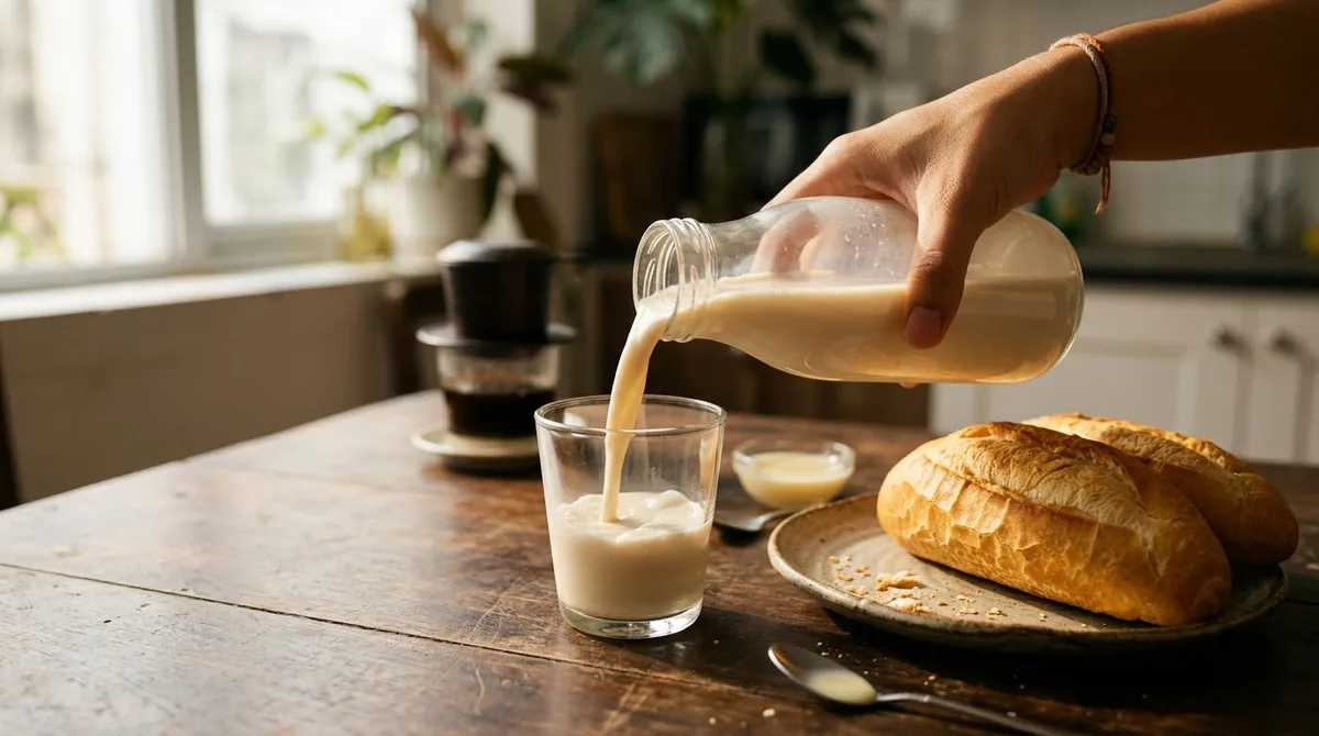 Sữa hạt mix 5 loại 500ml — dùng thực tế