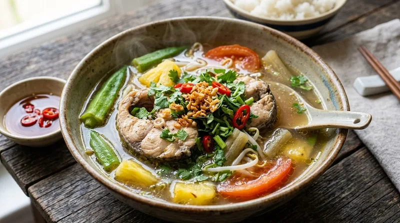 Canh chua cá lóc